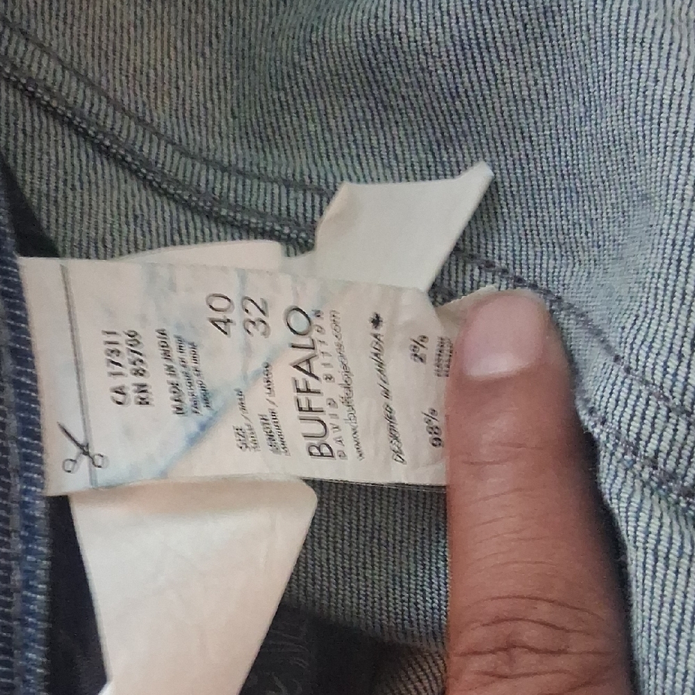 Buffalo King-X Basic Slim Boot Stretch Jeans - Bl… - image 2